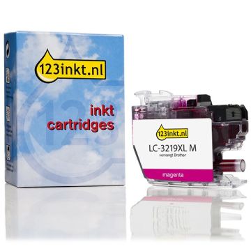 Huismerk Brother LC-3219XL M Inktcartridge Magenta Hoge Capaciteit