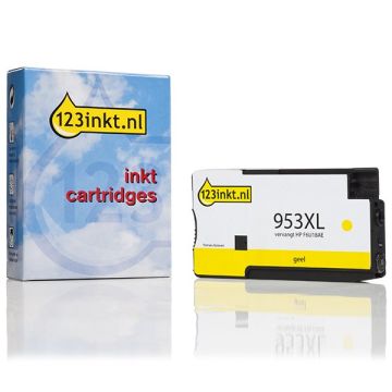 Huismerk HP 953XL (F6U18AE) Inktcartridge Geel Hoge Capaciteit