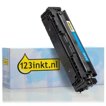 Huismerk HP 203X (CF541X) Toner Cyaan Hoge Capaciteit