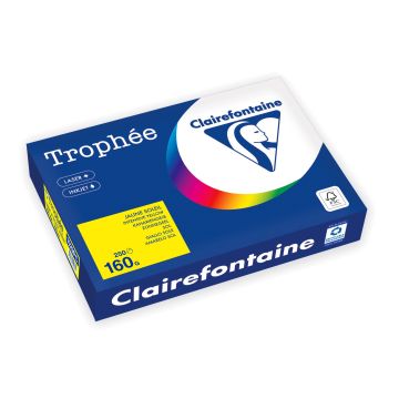 Trophée Gekleurd Papier A4 160 g/m² Geel