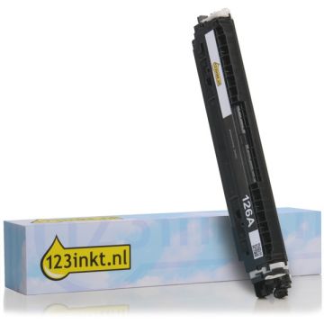 Toner 123Inkt HP 126A CE310A zwart