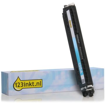 Toner 123Inkt HP 126A CE311A cyaan