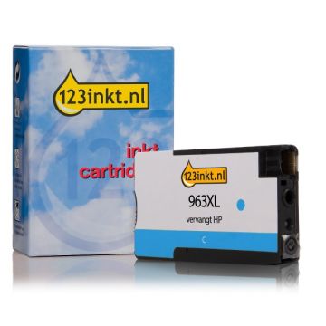 Inkjet 123Inkt HP 963XL 3JA27AE cyaan