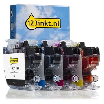 Huismerk Brother LC-3217 Inktcartridge CMYK