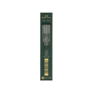 Potloodstift Faber-Castell 2mm 3B/pk10