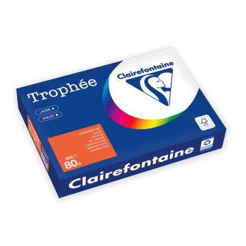 Trophée Gekleurd Papier A4 80 g/m² Oranje