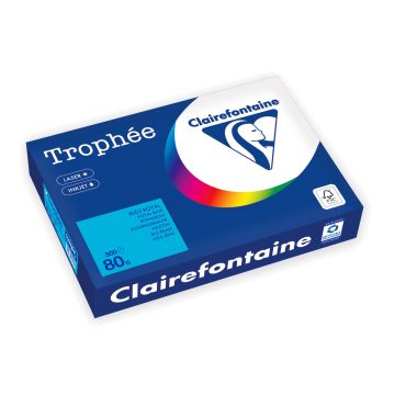 Trophée Gekleurd Papier A4 80 g/m² Azuurblauw