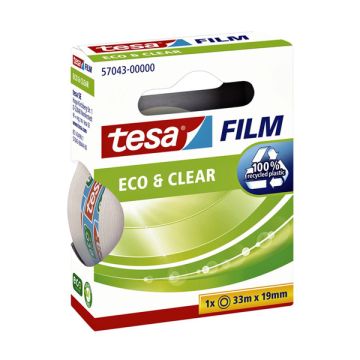 Plakband Tesa eco & clear 19 mm x 33 m