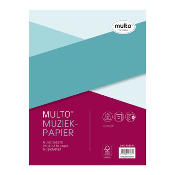 Interieurpapier A4 23-gaats 80 g/m² Muziek