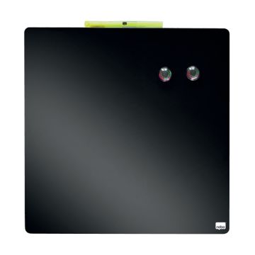 Magnetisch Whiteboard 36 x 36 cm Zwart