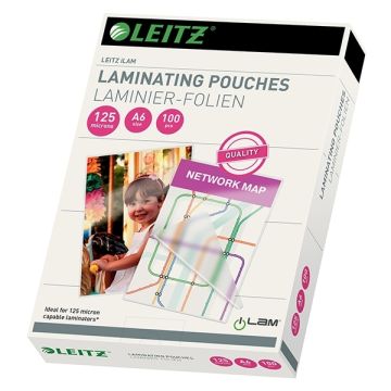 Lamineerhoes A6 glans 2x125m