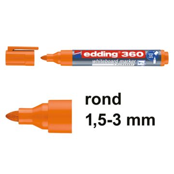 Whiteb marker 360 1,5-3mm or/pk10