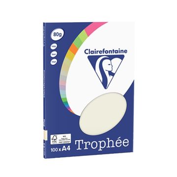 Papier Trophee A4 80g gl/or/gr/bl/r/100v