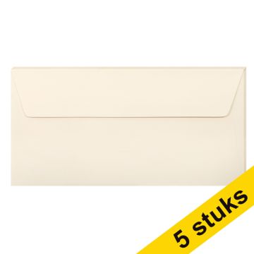 Envelop EA5/6 120g ivoor/pk5