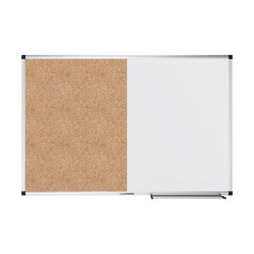 Whitebord Lega duobord kurk 90x60cm