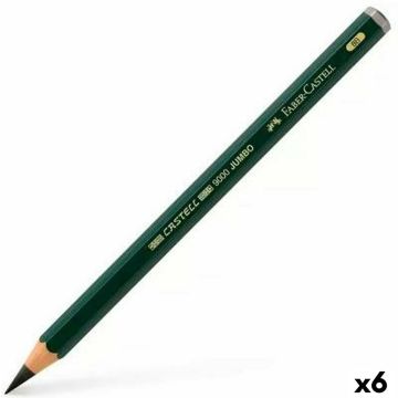 Potlood Faber-Castell 9000 jumbo 8B/pk6