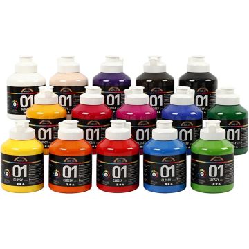 Acrylverf Glossy Assorti