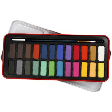 Aquarelverf Set 24-Kleur