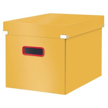 Click & Store Cosy Opbergbox Kubus 320 x 310 x 360 mm Geel