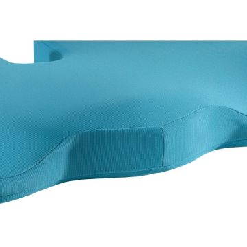 Cosy Stoelkussen Ergonomisch, Met wasbare hoes, Blauw