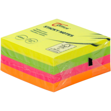 Sticky Notes 76 x 76 mm Assorti