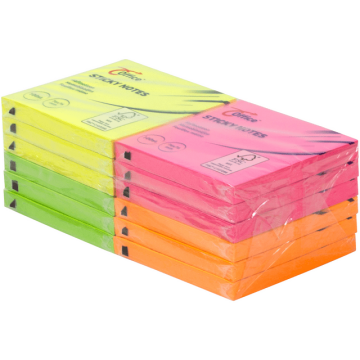 Sticky Notes 76 x 76 mm Assorti