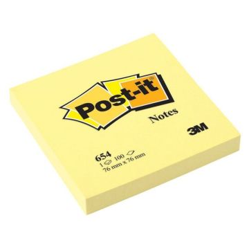 Notes Canary Yellow 76 x 76 mm