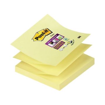 Super Sticky Z-Notes Canary Yellow 76 x 76 mm