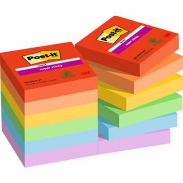 Super Sticky Notes Playful Colour Collection 476 x 476 mm