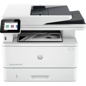 LaserJet Pro MFP 4102fdn Laserprinter Kleur USB Wit