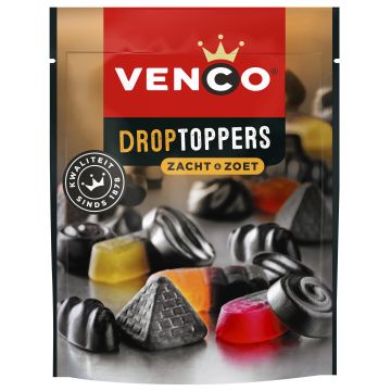 Droptoppers Zacht + Zoet 215 gram