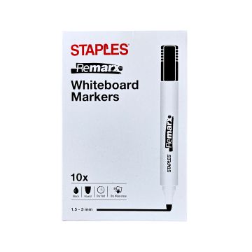 Remarx Whiteboardmarker 1,5 - 3 mm Zwart