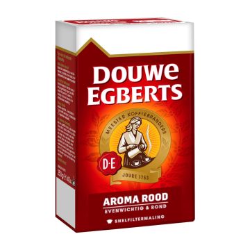 Aroma Rood Koffie Snelfiltermaling 250 gram