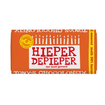 Hieper de Pieper Chocolade 180 gram