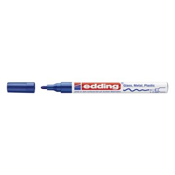 Lakmarker 751 1-2mm blauw/pk10