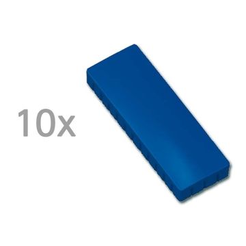 Magneet Maul solid 54x19mm blauw/ds10