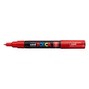 Lakmarker Uni 0,7-1mm rood/pk6