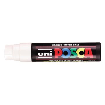 Lakmarker Uni 15 mm wit/pk5