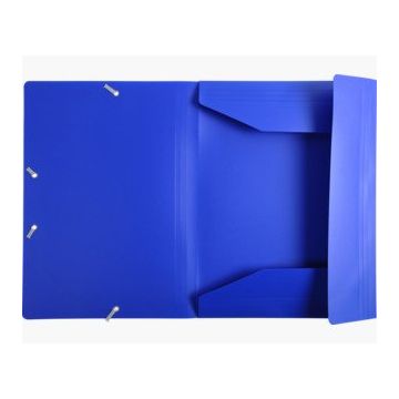 Opaque Elastomap A4 Blauw