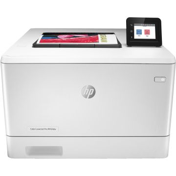 Color LaserJet Pro M454dw Kleurenprinter, A4, Wi-Fi, Wit