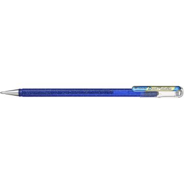 Gelpen Pentel Dual Metallic bl/goud/ds12