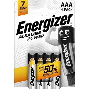 Alkaline Power AAA Batterij, 1,5 V