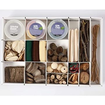 Knutselset Creative box natuur/set