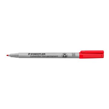 Lumocolor 315 Niet-Permanent Marker OHP/CD/DVD Medium Rood