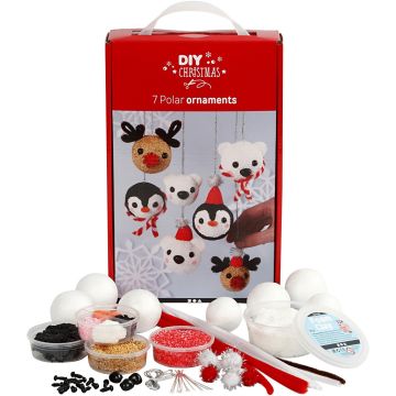 Materialenset FC Kerst 7 polar ornament