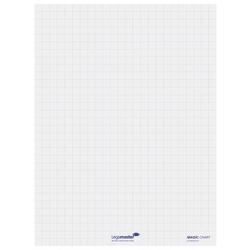 MAGIC-CHART 7 Flipchartfolie 600 x 800 mm Geruit Wit