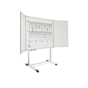 Onderstel RC-10 whiteboards zilver