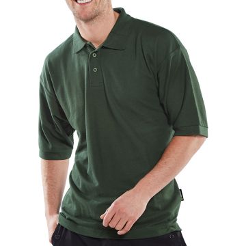 Poloshirt, Maat XL, Donkergroen