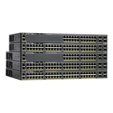 Catalyst 2960X-48LPS-L switch, 48 poorten - rack-uitvoering