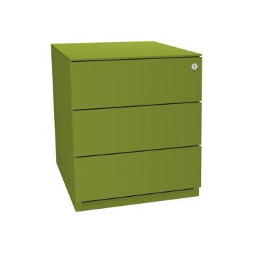 Basic Verrijdbaar Ladeblok met 3 Laden, 502 x 420 x 565 mm, Groen